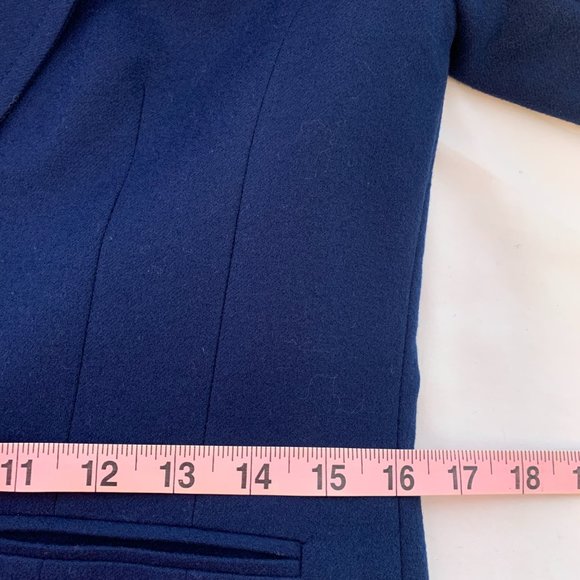 Vintage Pendleton 100% Pure Virgin Wool Navy Blazer size 8 - Picture 12 of 12